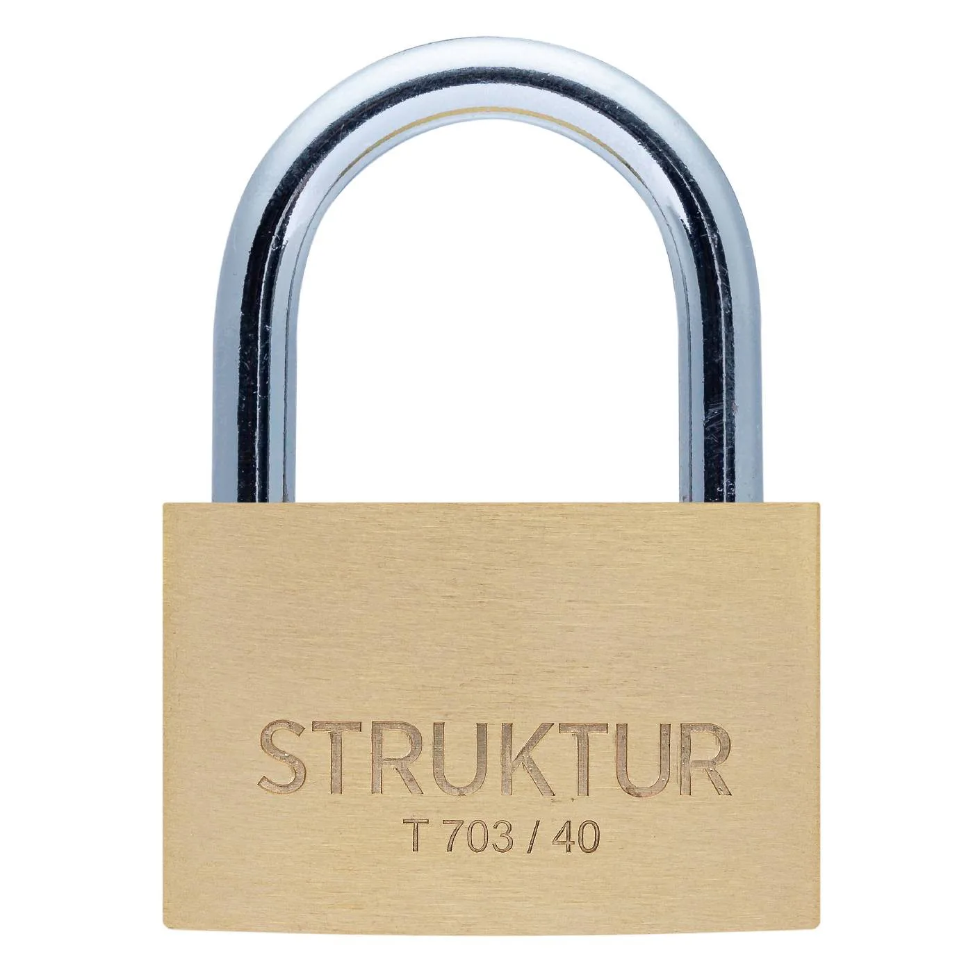 Hänglås Millers Mässing T 703/40