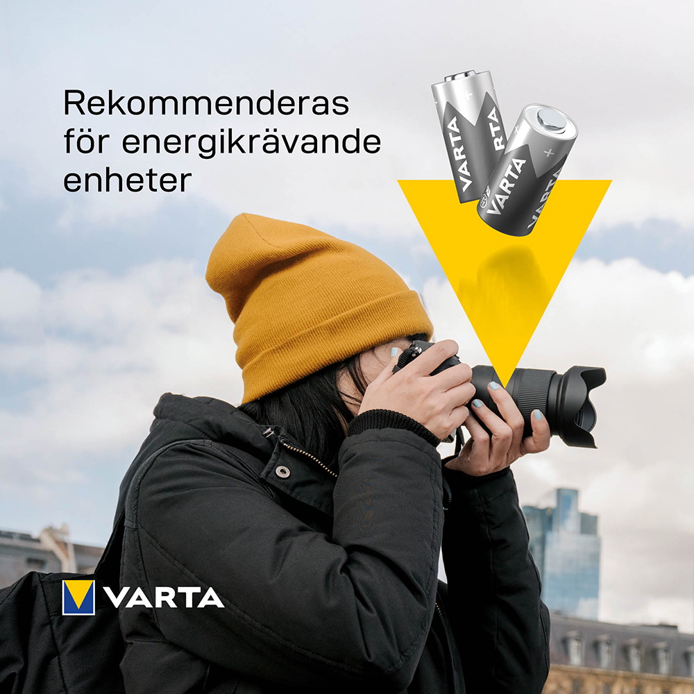 Batteri VARTA Litium CR123A 2-Pack