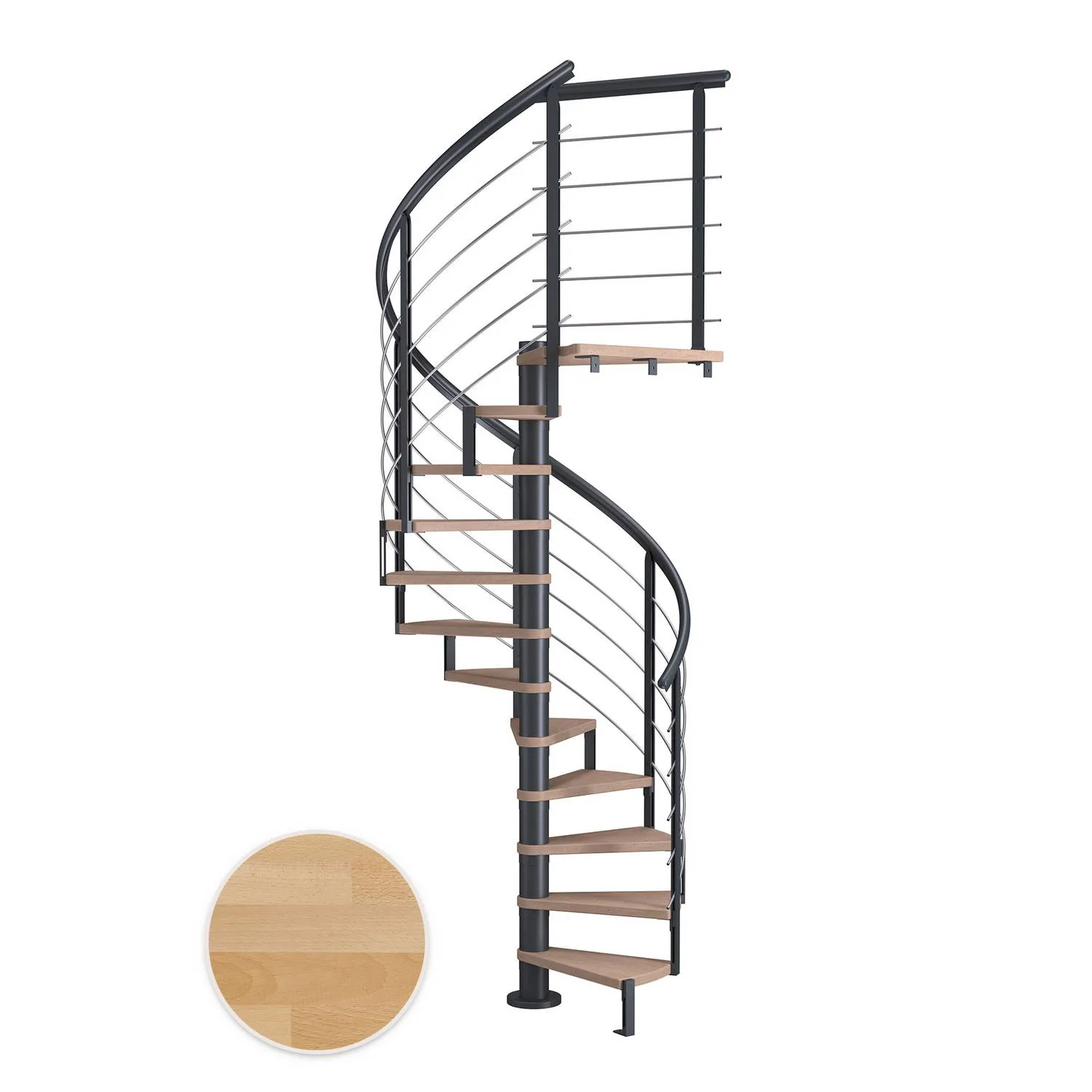 Spiraltrappa Dolle Montréal Bok Oljad Design