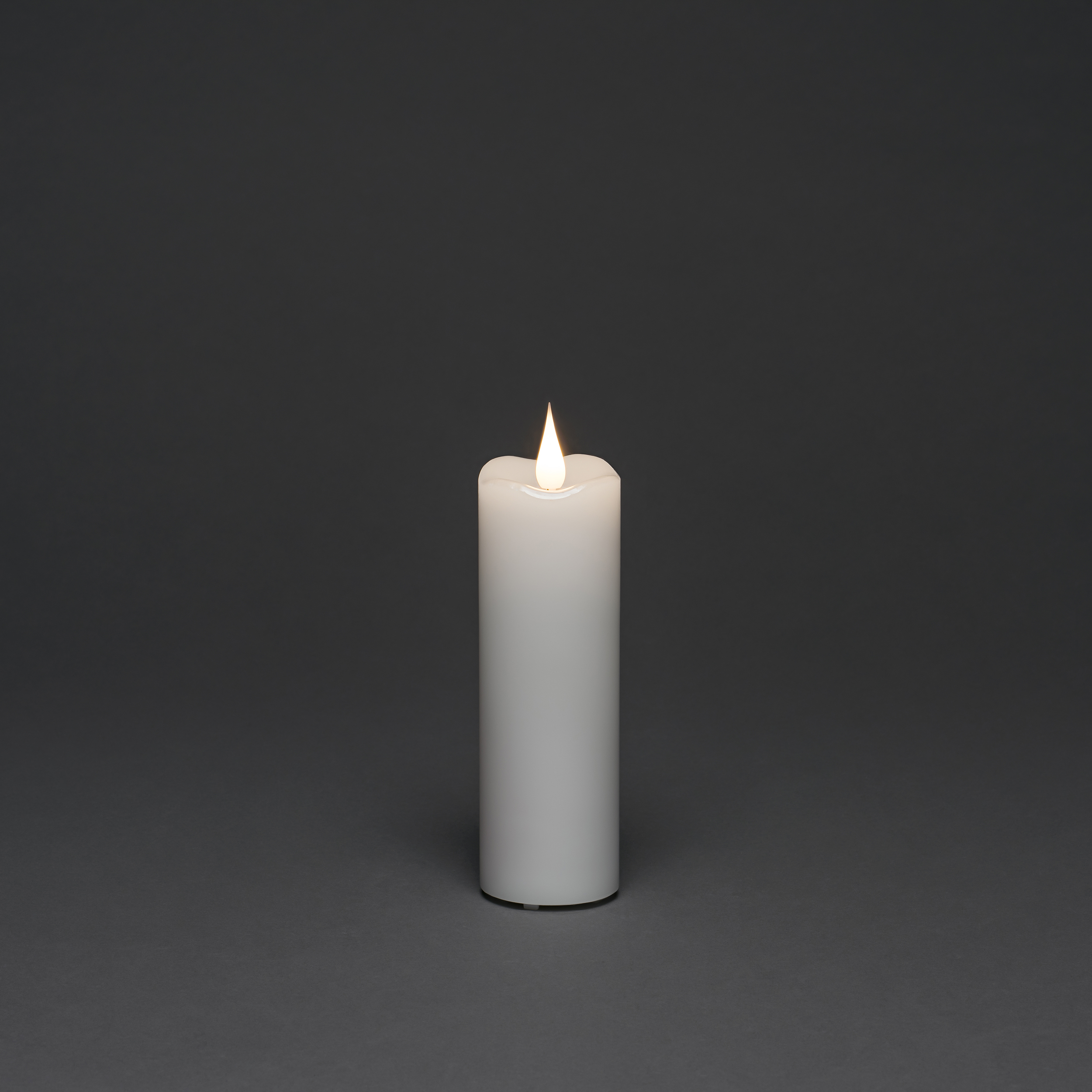 Vaxljus Gnosjö Konstsmide 5x15,2 cm LED Vit