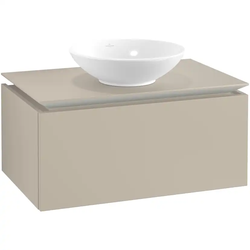 Tvättställsskåp Villeroy & Boch Legato Kompakt 800 med 1 Låda för Ytmonterat Tvättställ