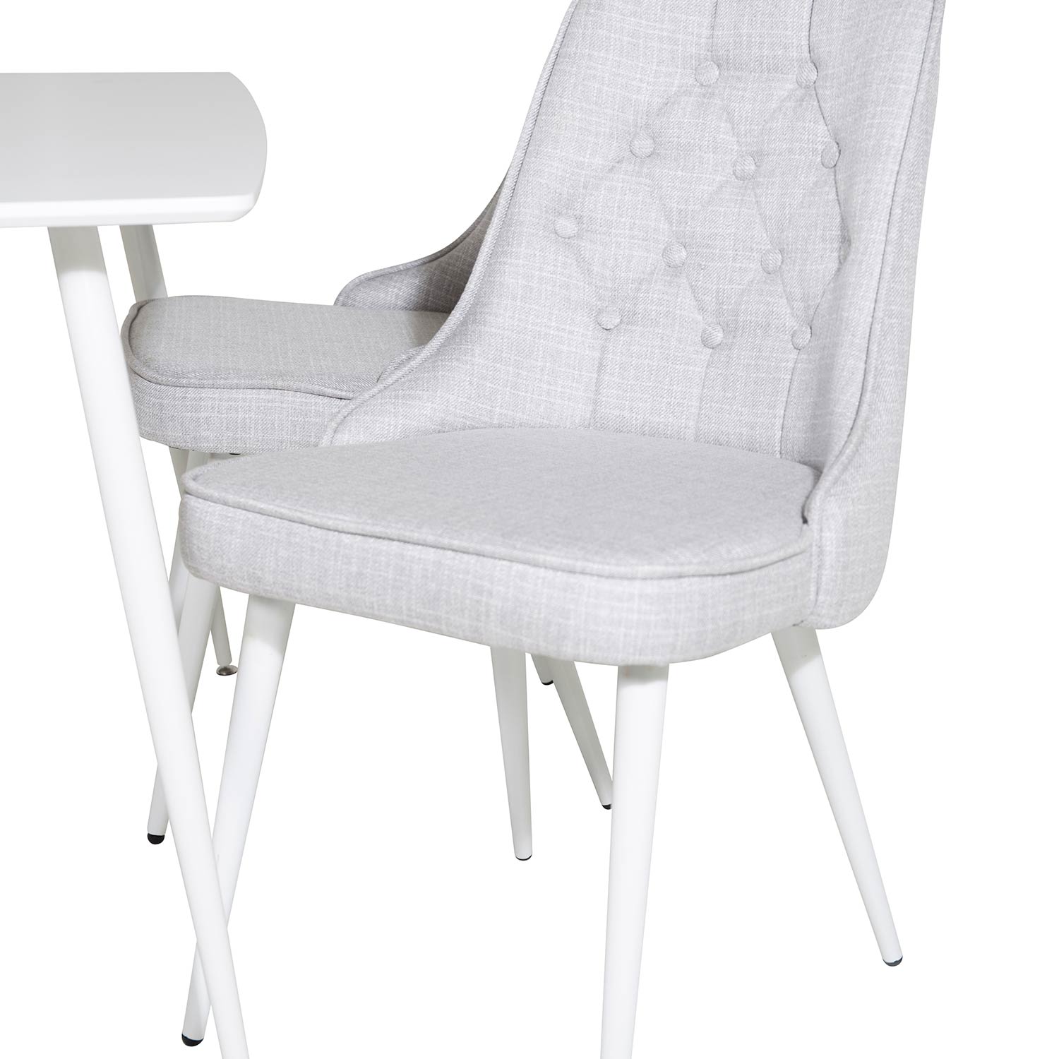 Matgrupp Venture Home Pobbie med 4 Vera Stolar Polyestertyg