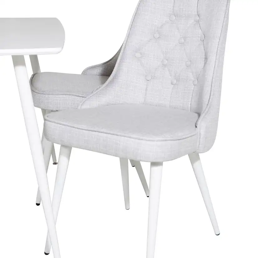 Matgrupp Venture Home Pobbie med 4 Vera Stolar Polyestertyg