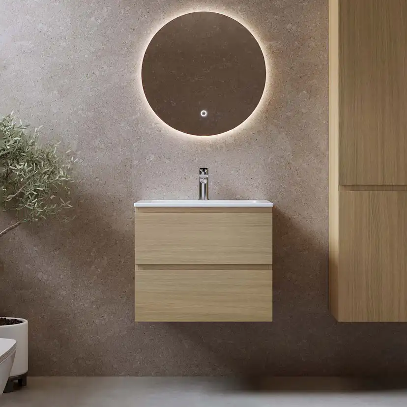 Tvättställsskåp Bathlife Eufori Ljus Ek
