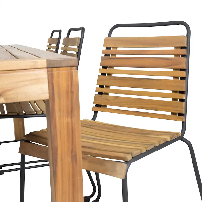 Matgrupp Venture Home Lotta 200 med 6 Berfin Matstolar