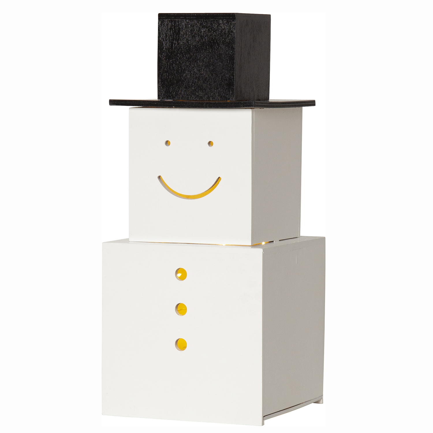 Snögubbe Star Trading i Trä