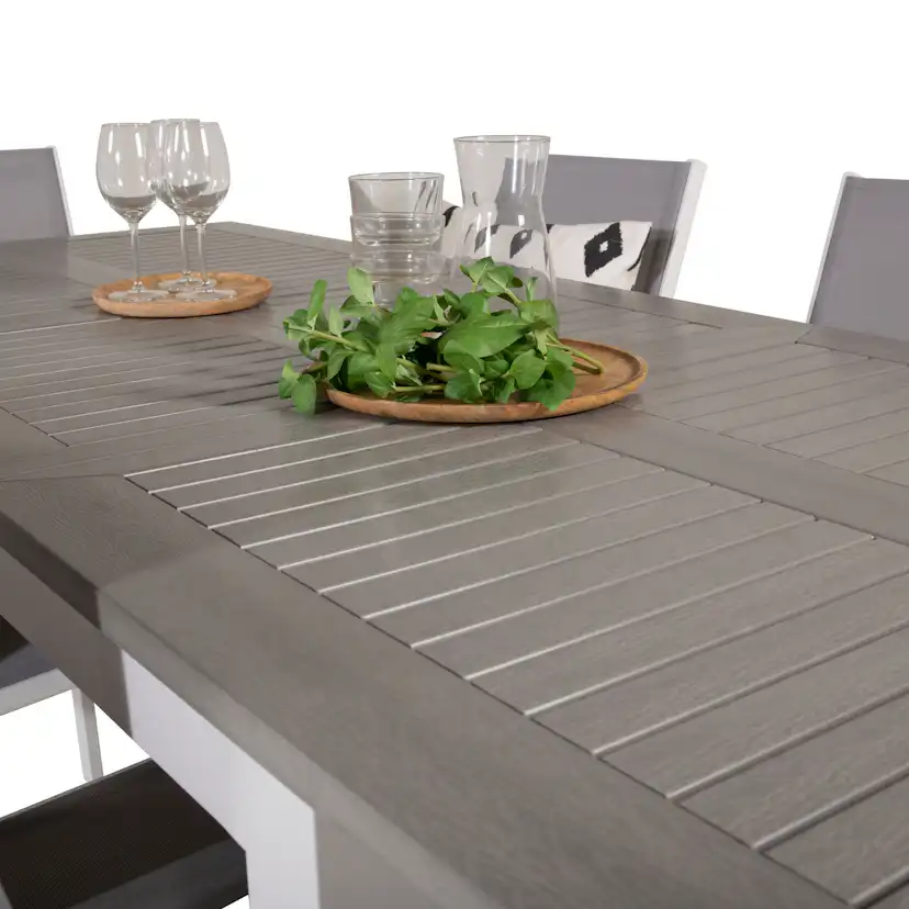 Matgrupp Venture Home Aleyna 152/210 med 6 Pincy Stolar