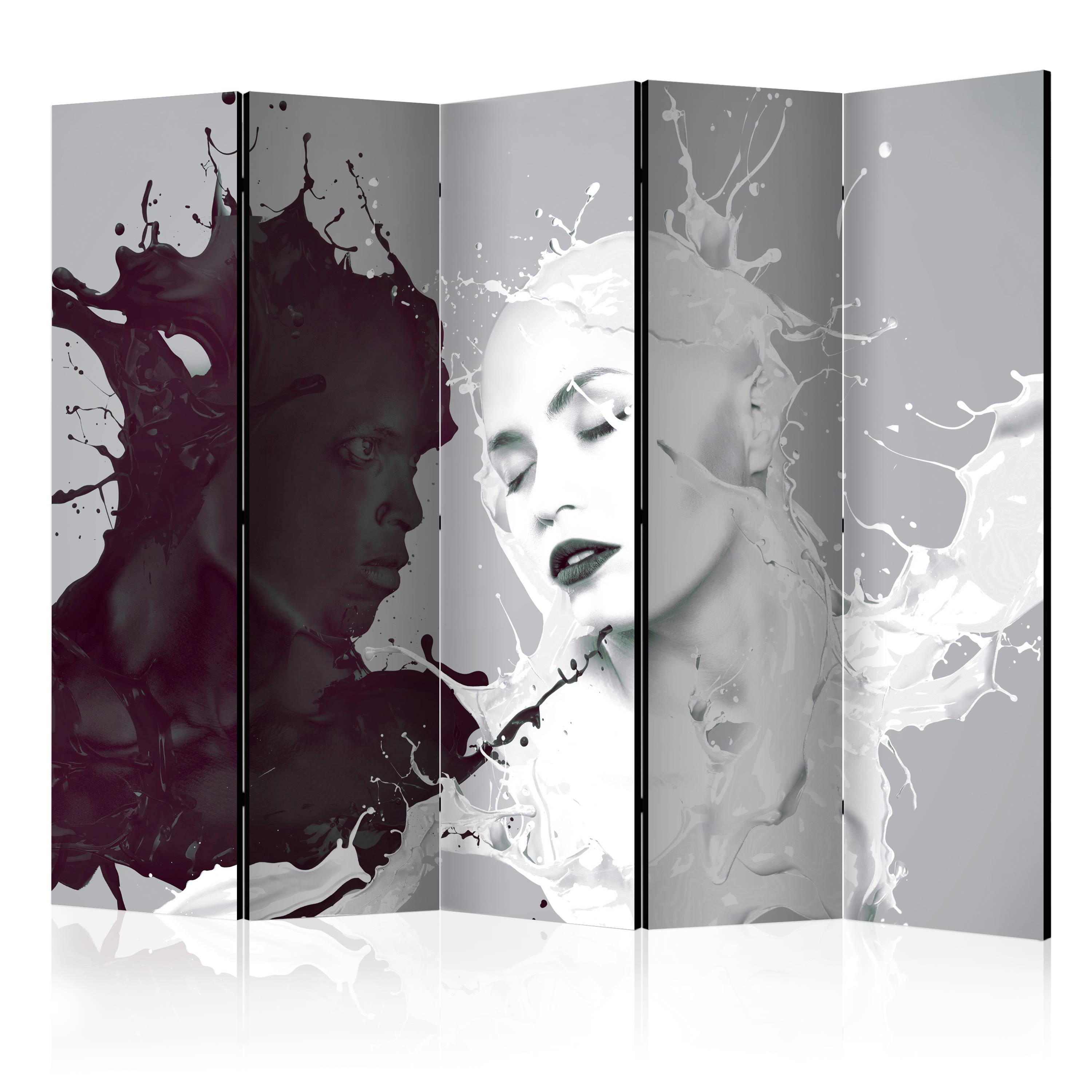 Rumsavdelare Arkiio Dissonance II Svart/Vit 225x172 cm