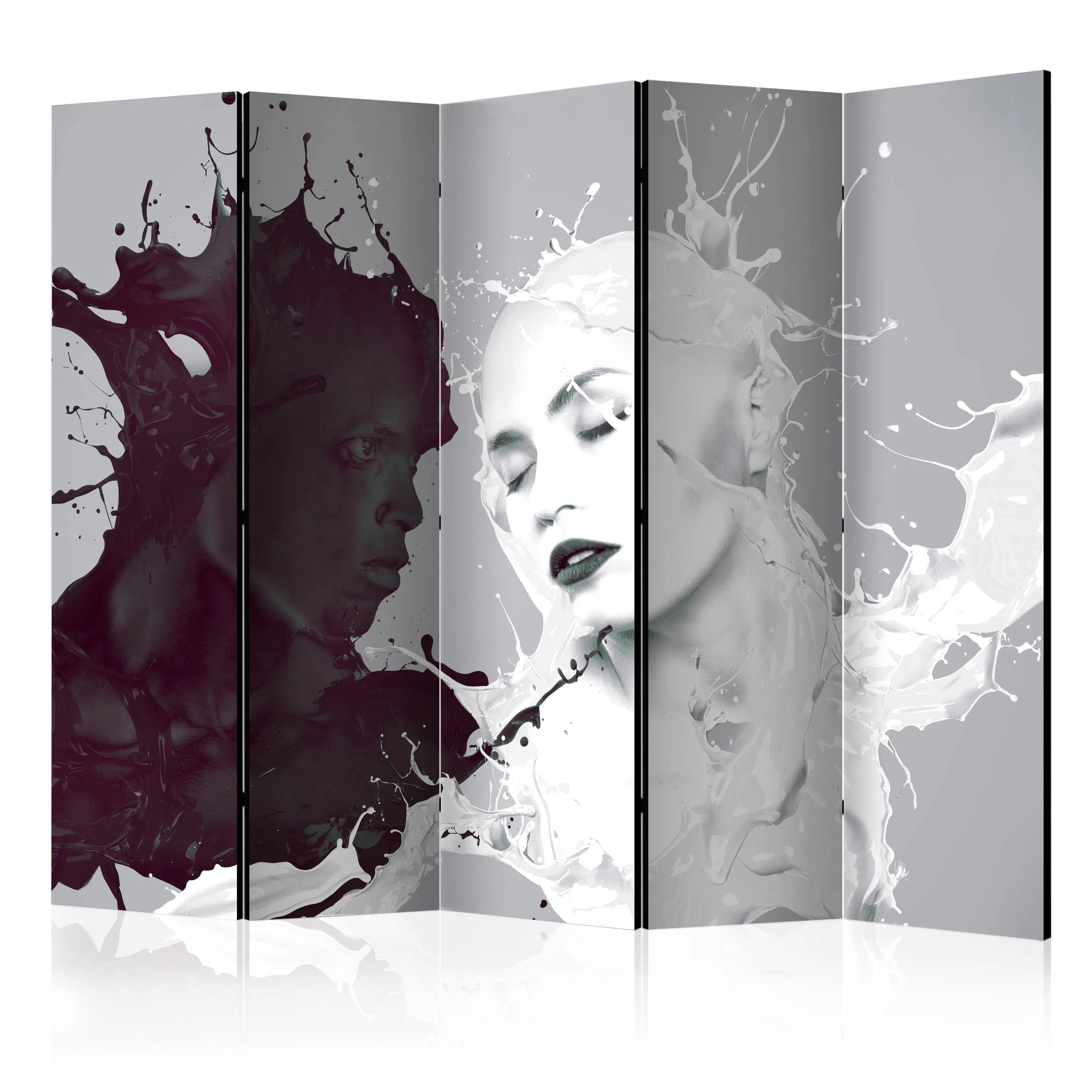 Rumsavdelare Arkiio Dissonance II Svart/Vit 225x172 cm