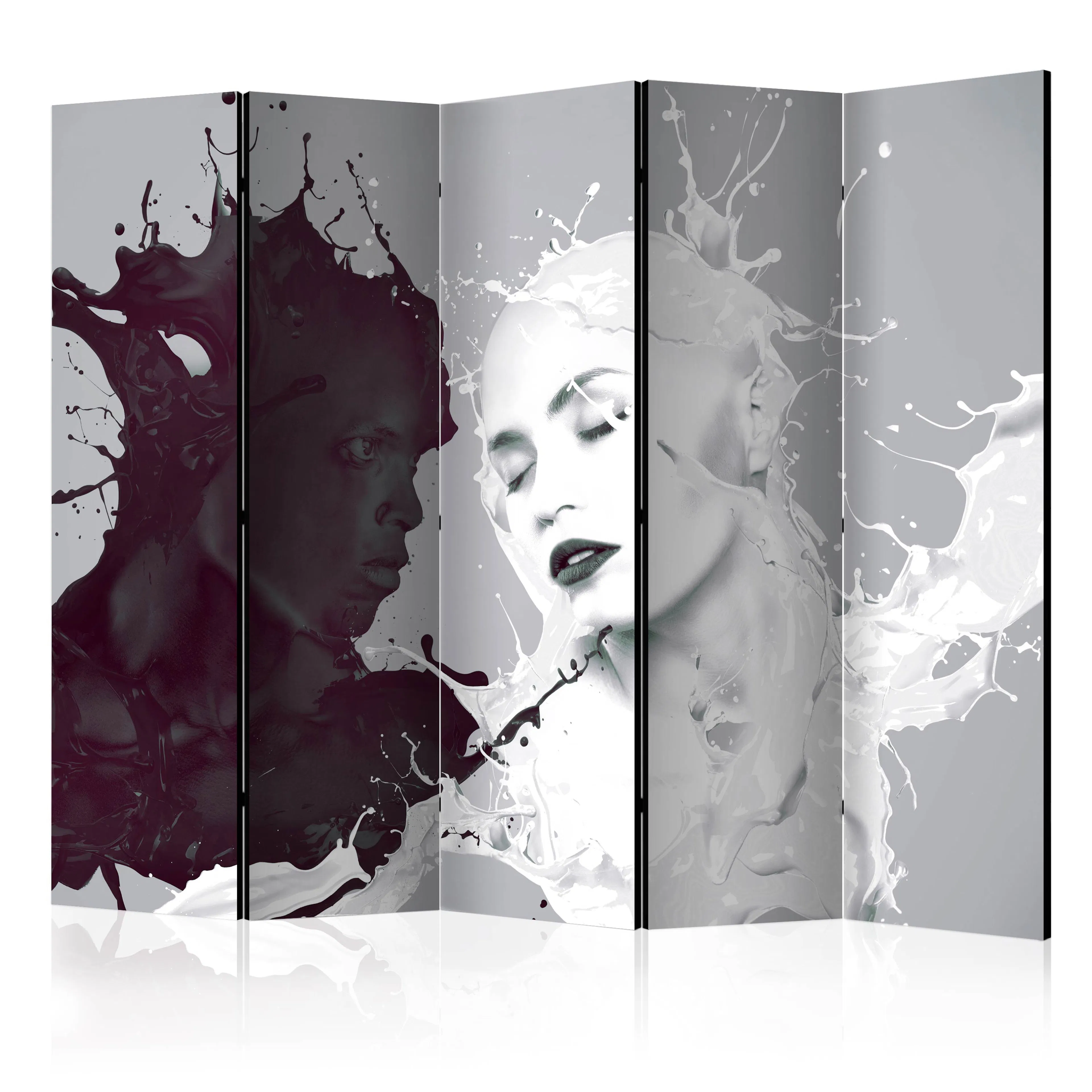 Rumsavdelare Arkiio Dissonance II Svart/Vit 225x172 cm