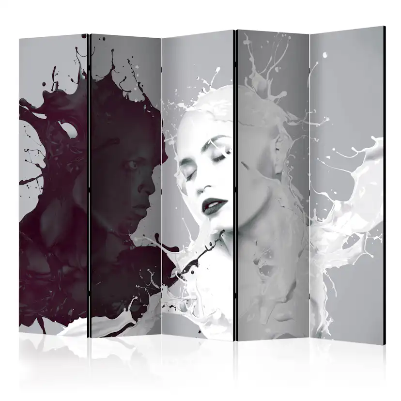 Rumsavdelare Arkiio Dissonance II Svart/Vit 225x172 cm
