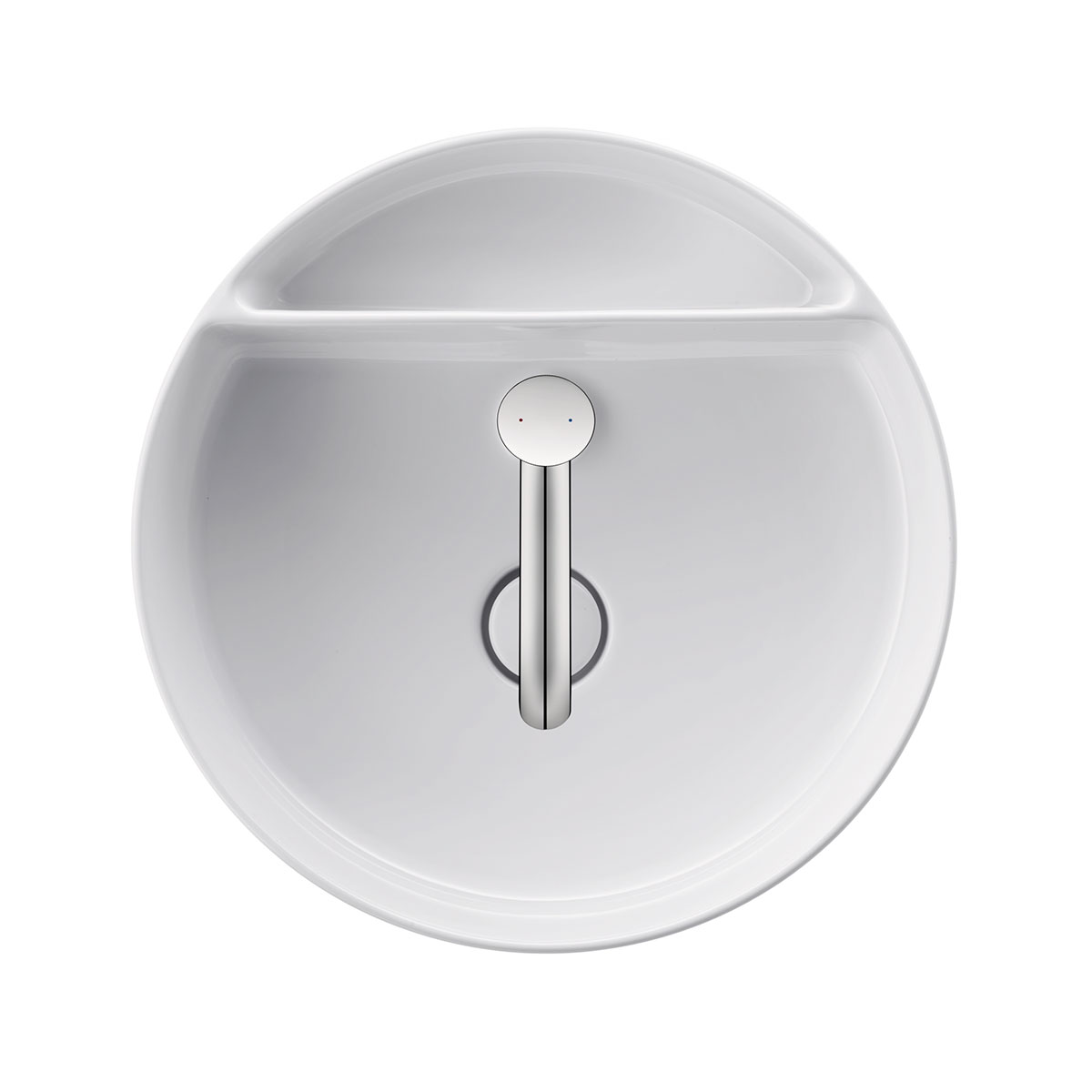 Tvättställ Duravit Bento Starck Box för Placering på Bänkskiva 460 mm