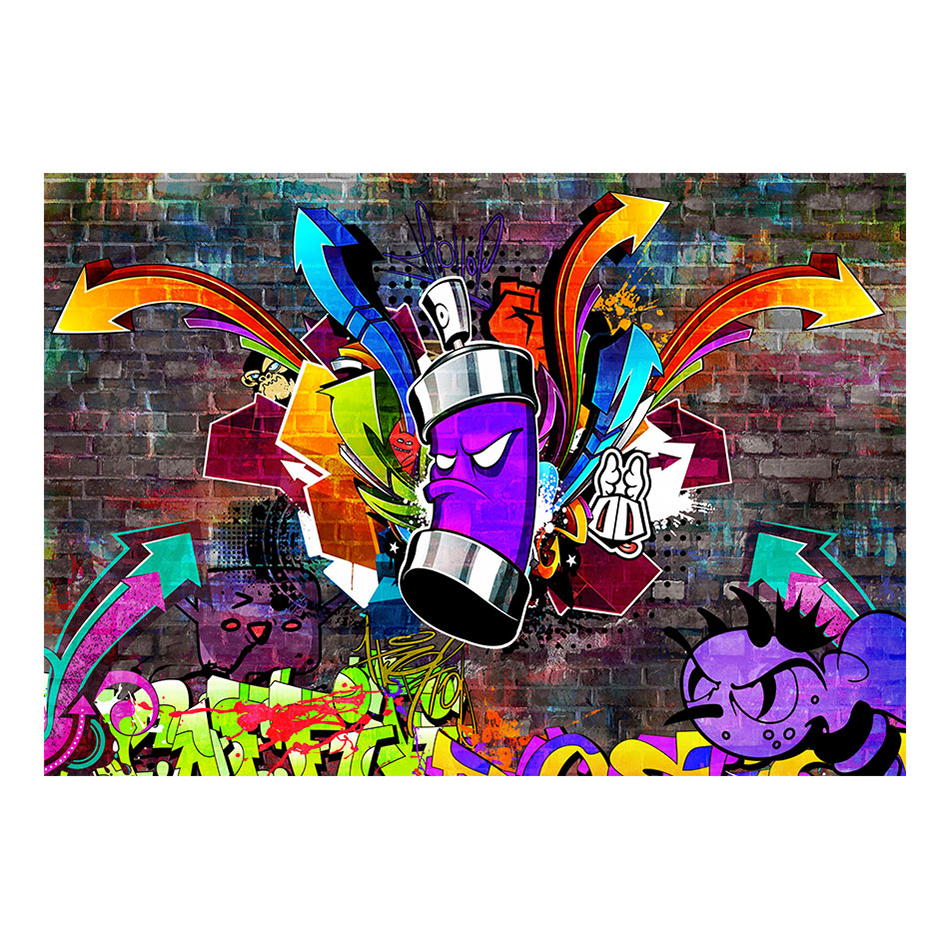 Fototapet Arkiio Graffiti: Colourful Attack