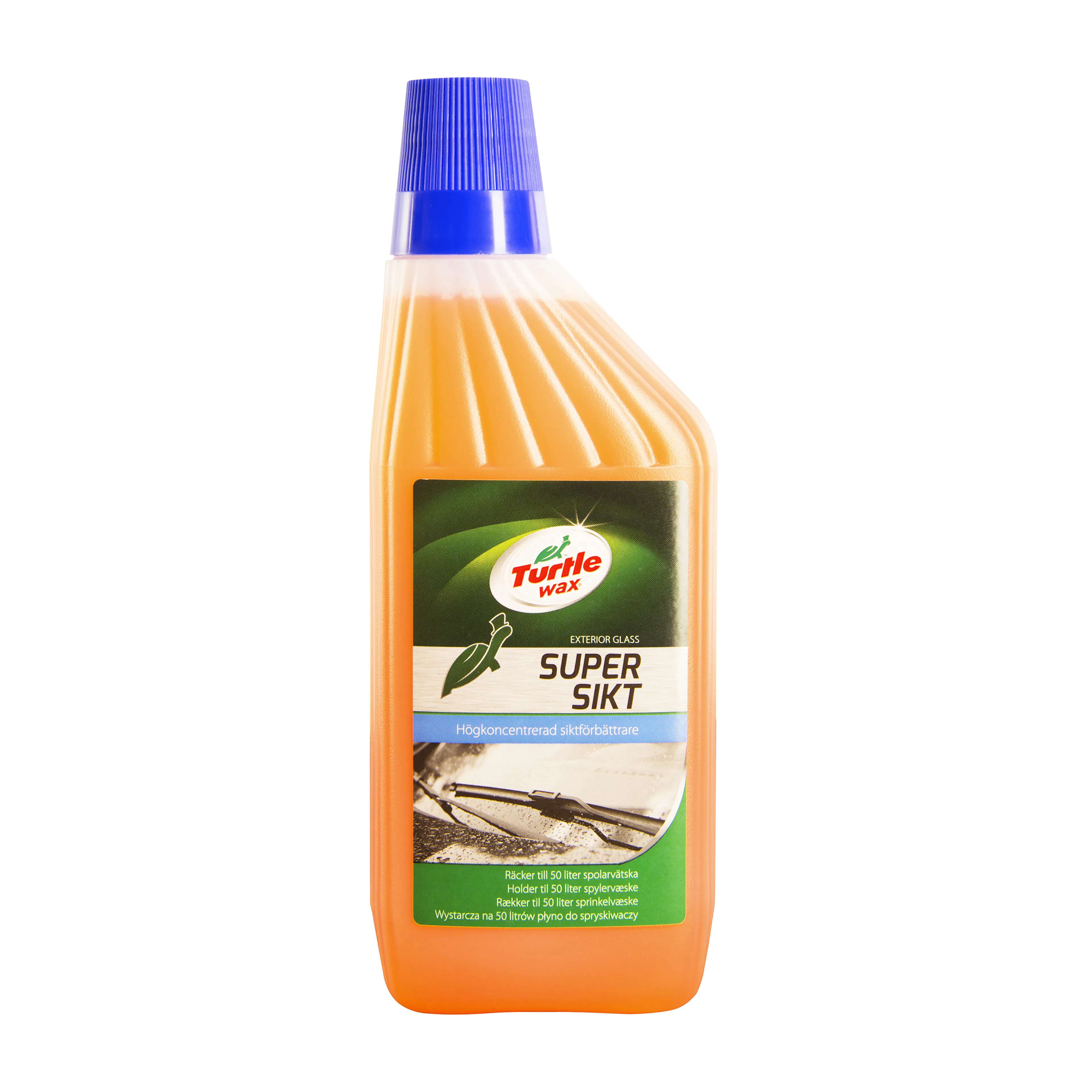 Glasrengöring Turtle Wax Super Sikt 500ml