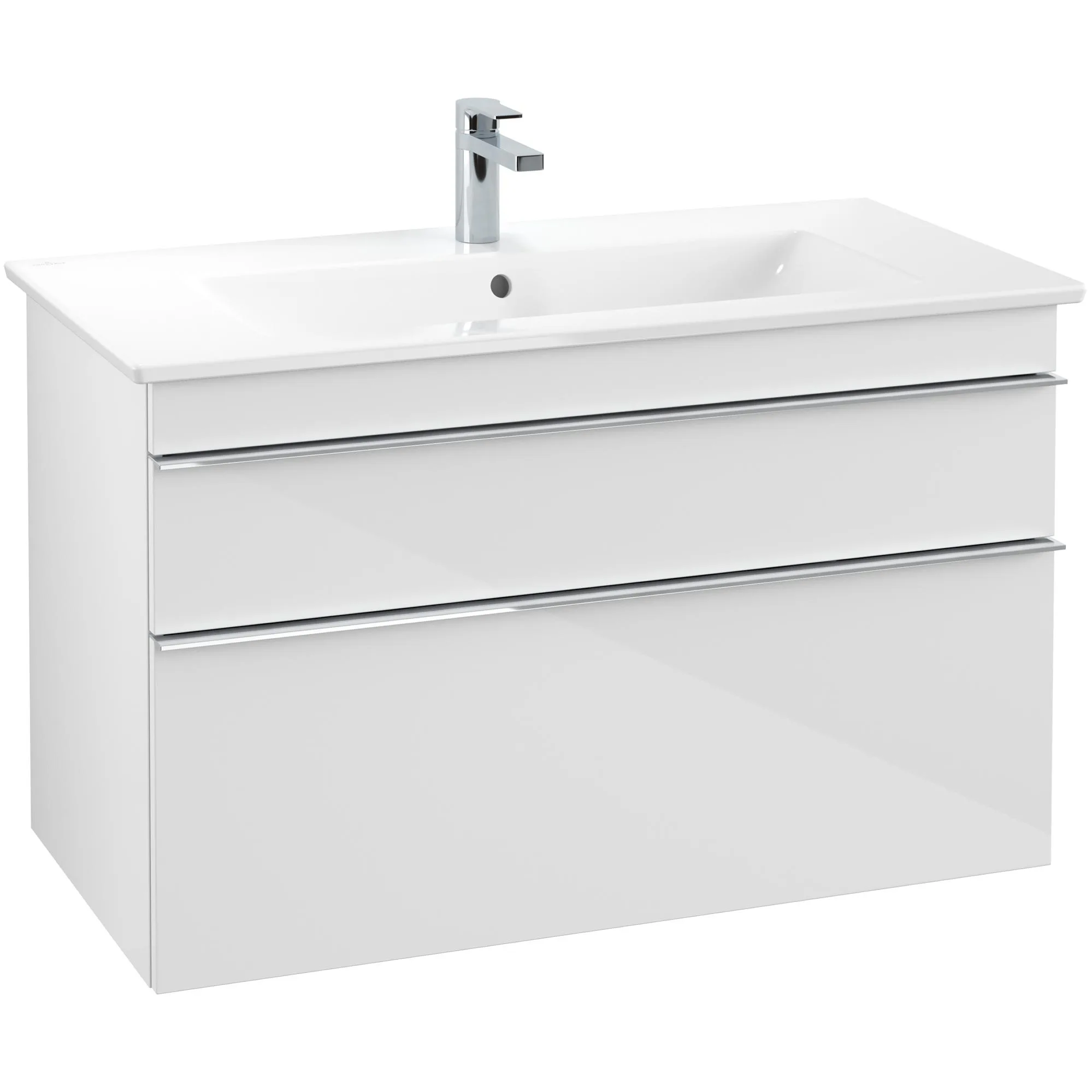 Tvättställsskåp Villeroy & Boch Venticello med 2 Lådor för Centrerat Skåpstvättställ
