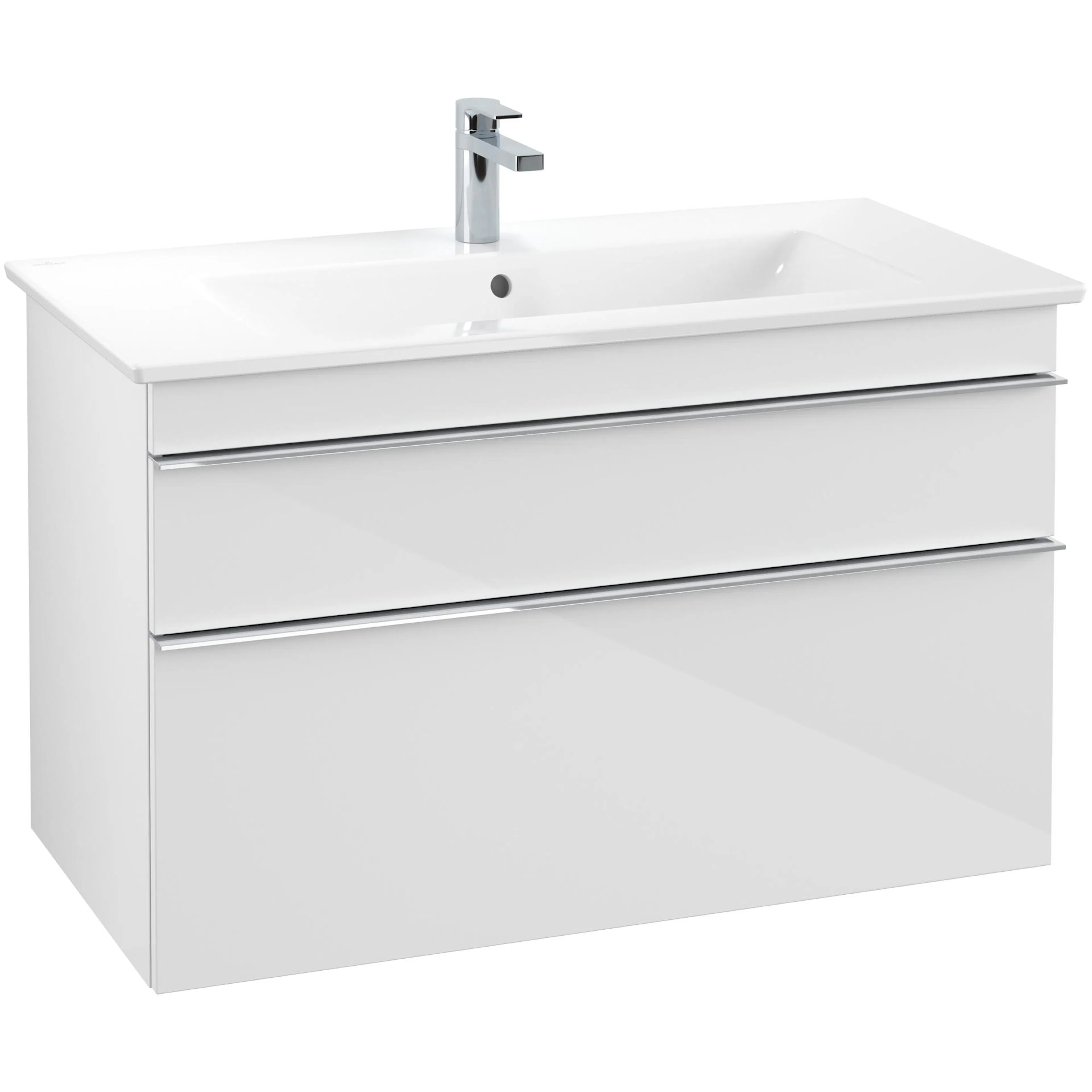 Tvättställsskåp Villeroy & Boch Venticello med  2 Lådor för Centrerat Skåpstvättställ