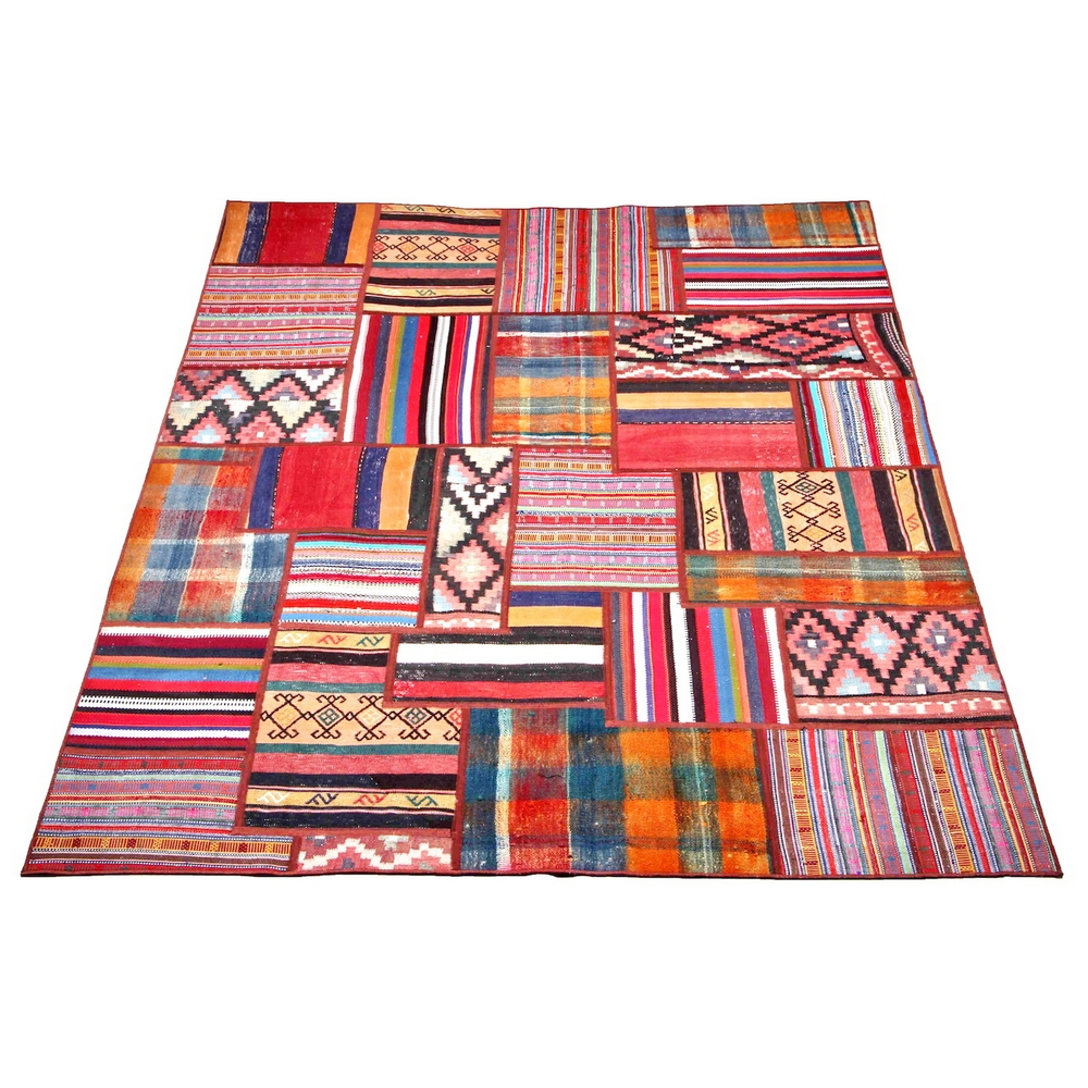 Persisk Patchworkmatta Arkiio Flerfärgad 173x232