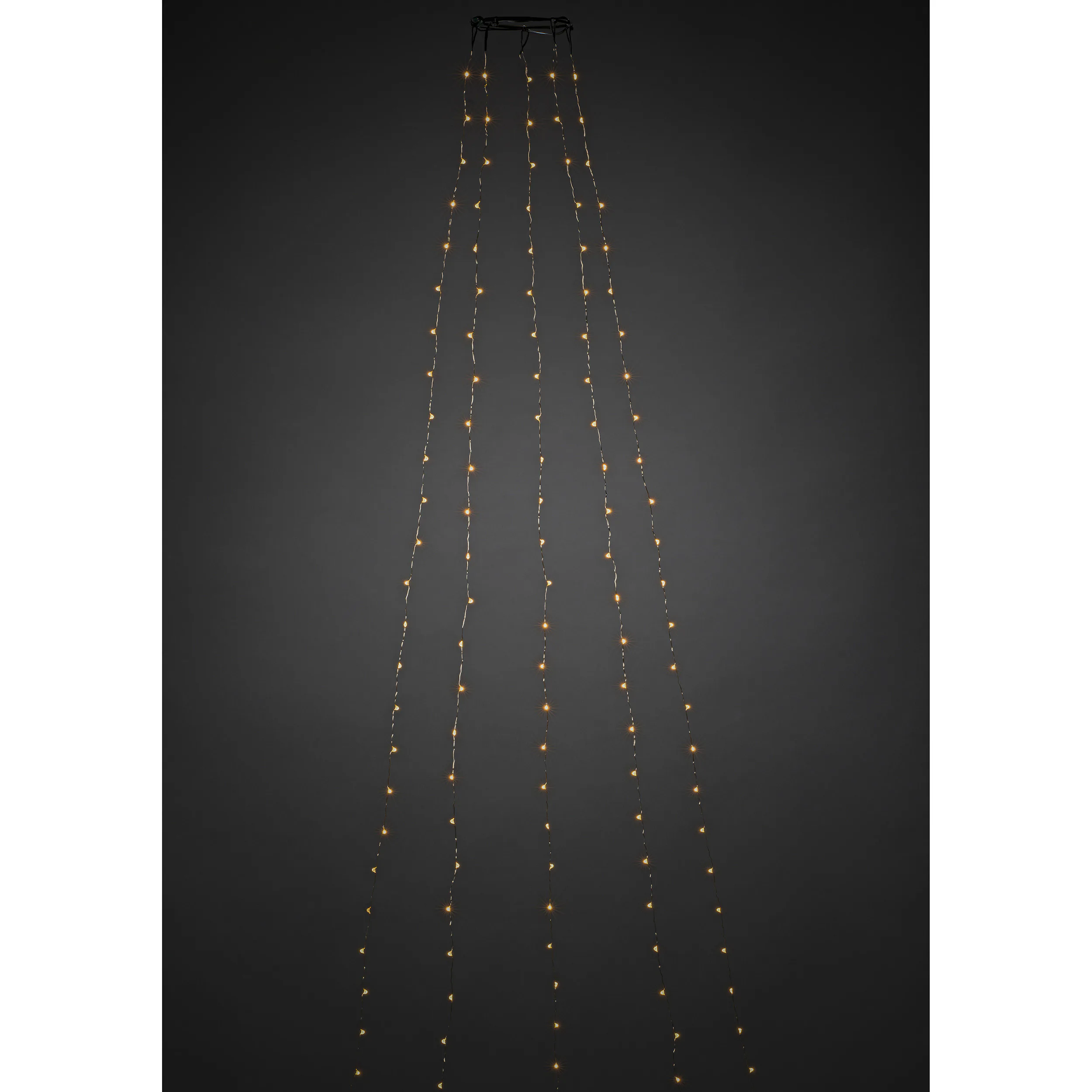 Julgransslinga 150 amber LED 150L