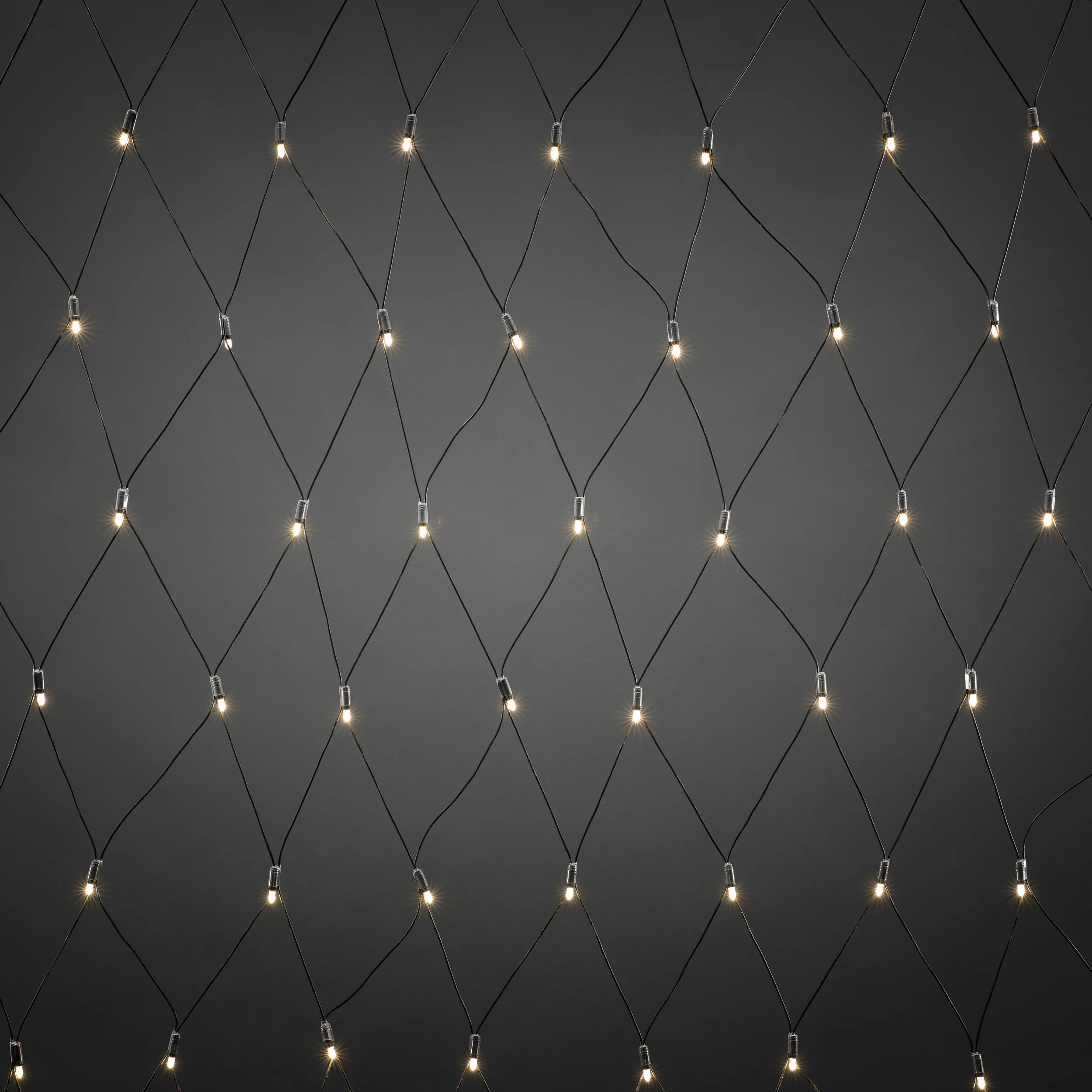 Startset Gnosjö Konstsmide Nätslinga 104L LED Varmvit/Svart
