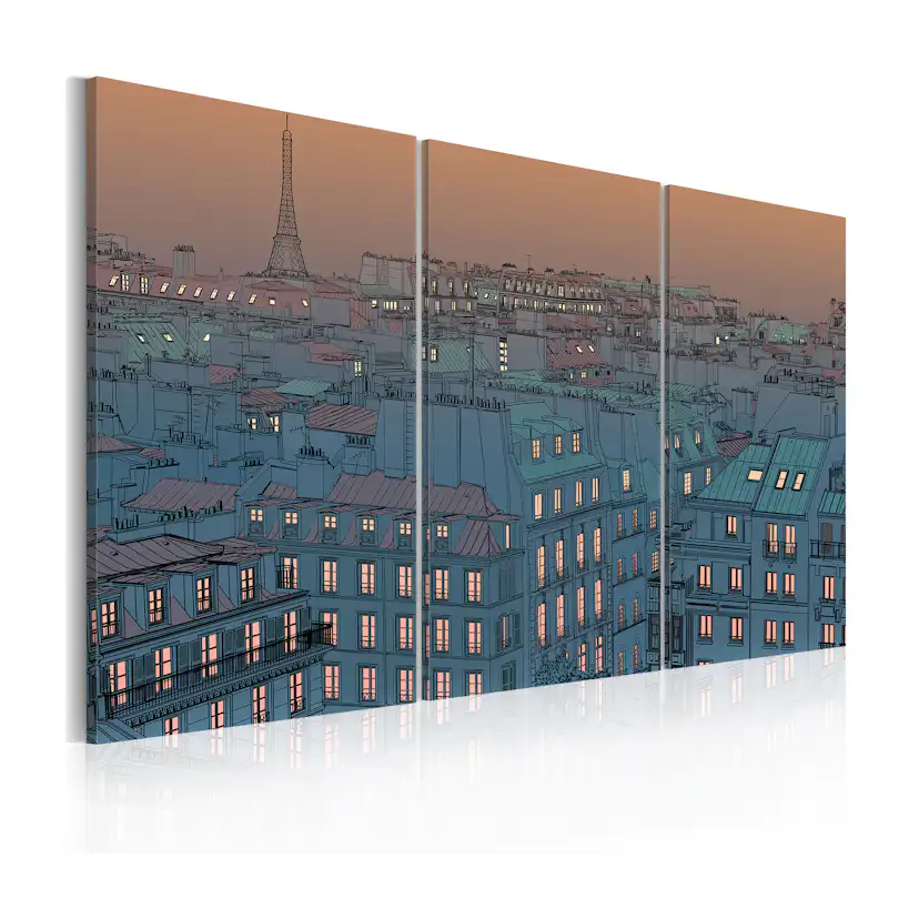 Tavla Arkiio Paris The City Goes To Sleep