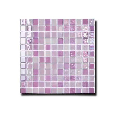 Mosaik Lhådös Glasmosaik Mix Rosa 2,5x2,5 cm
