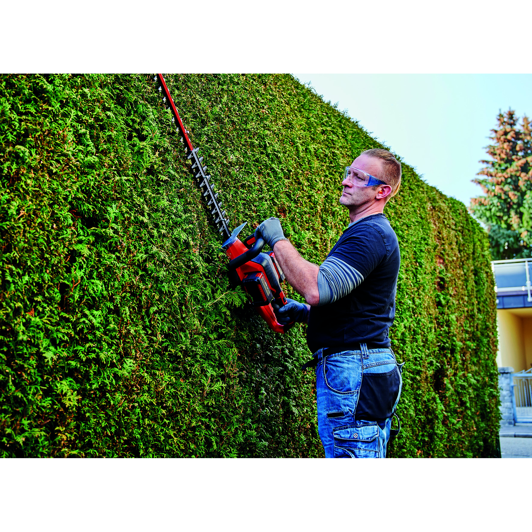 Häcksax Einhell Sladdlös GE-CH 36/65 Li-Solo utan Batteri