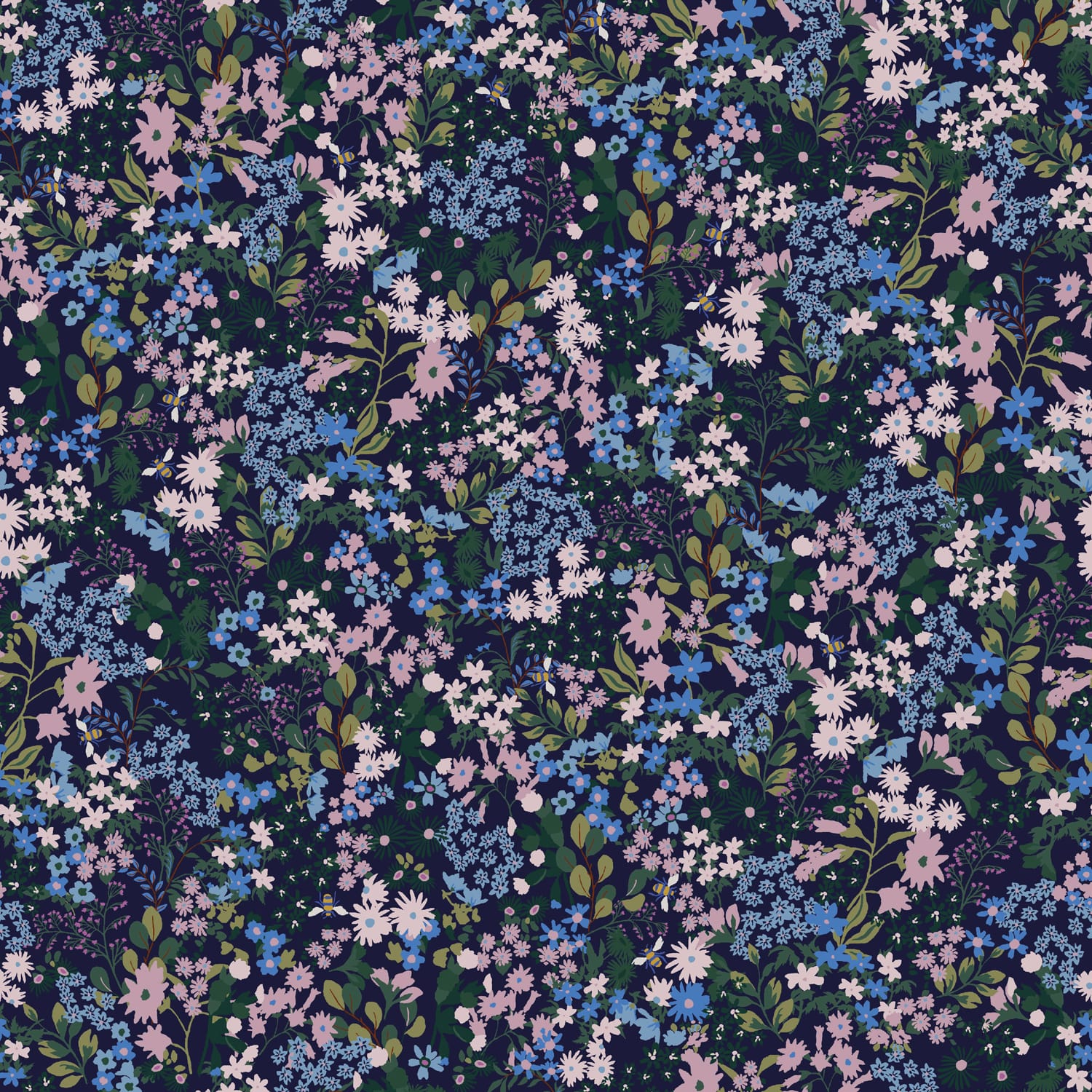 Tapet Joules Gilmorton Ditsy Garden Greens