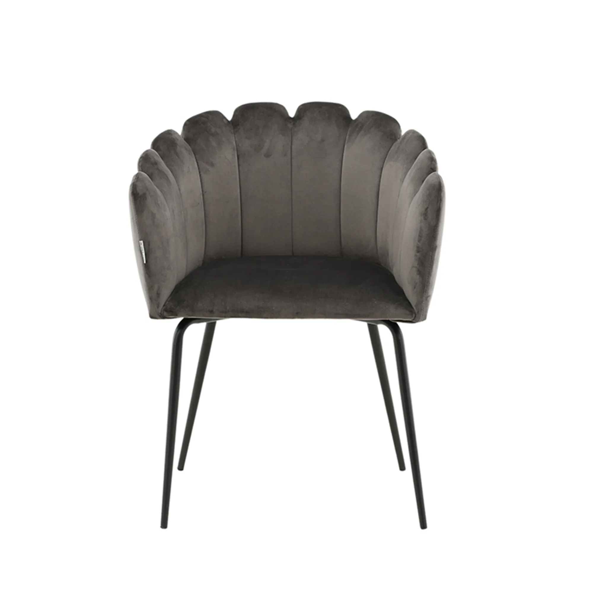 Limhamn - Chair - Grey Velvet Grå