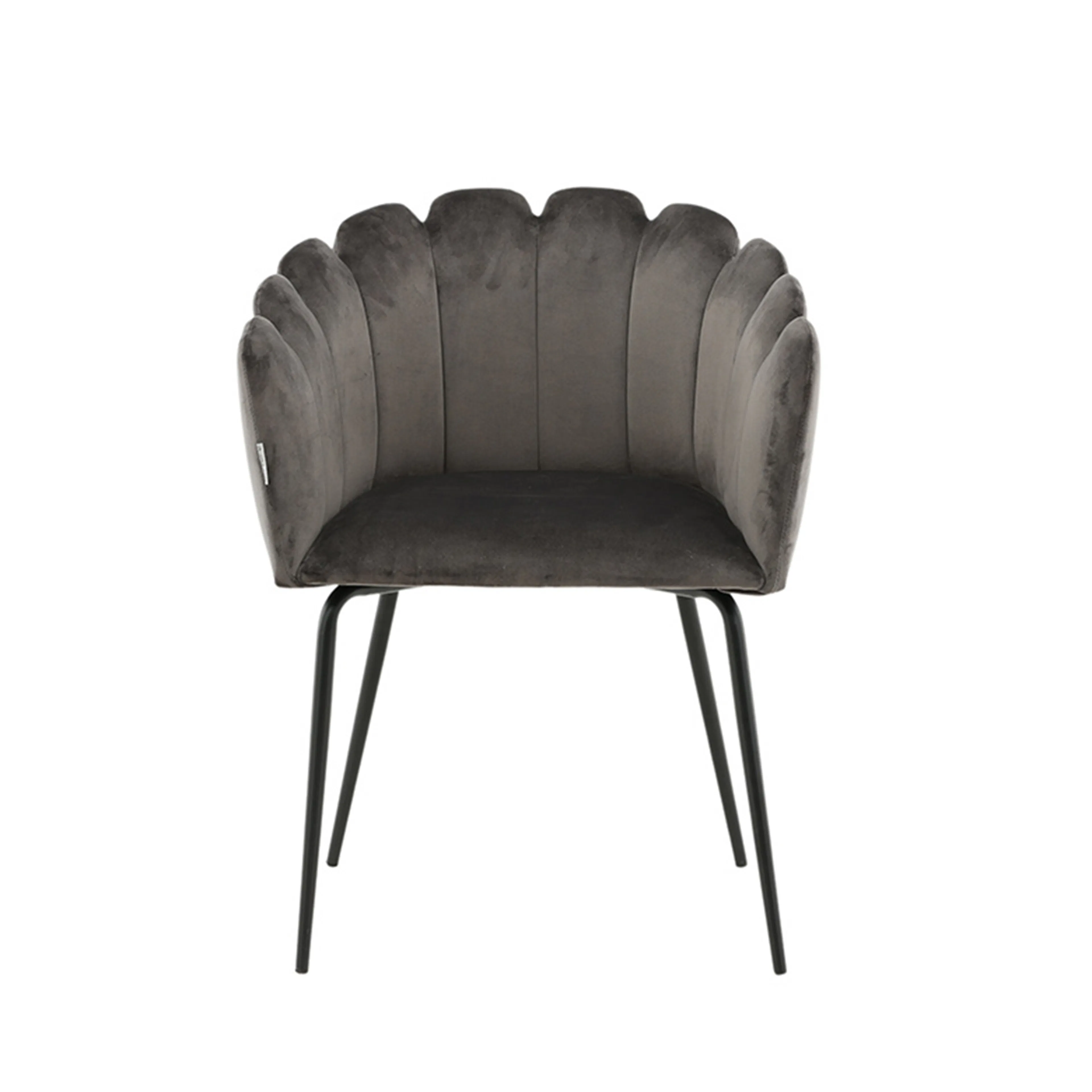 Limhamn - Chair - Grey Velvet Grå