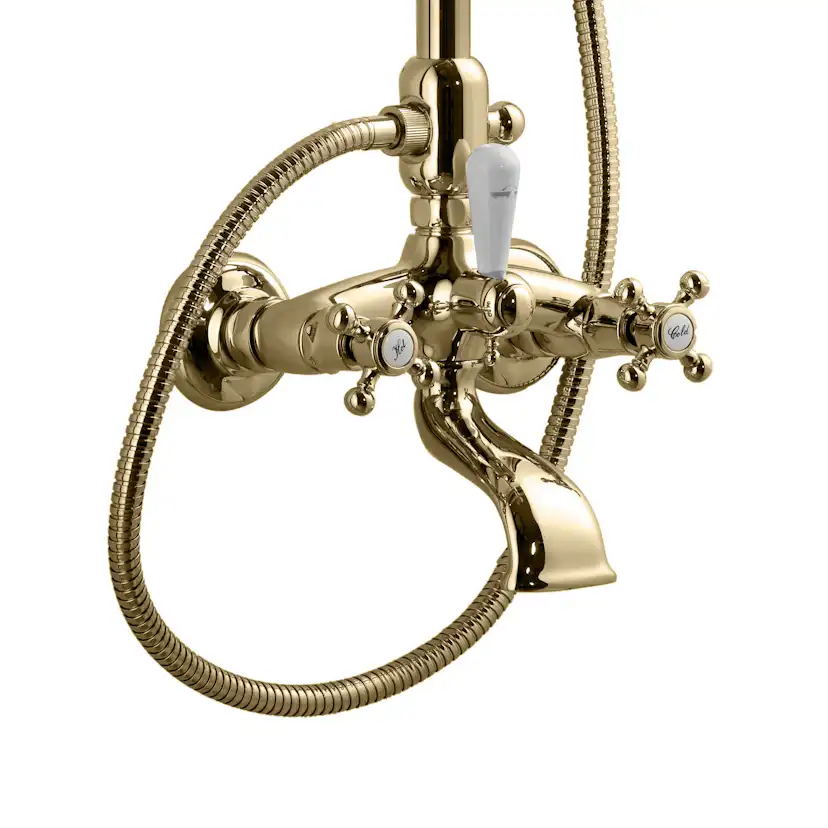 Takduschset Tapwell Classic XCOL022-150 med Badkarsblandare
