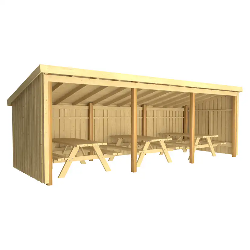 Picknickbod PLUS Nordic 14 m2
