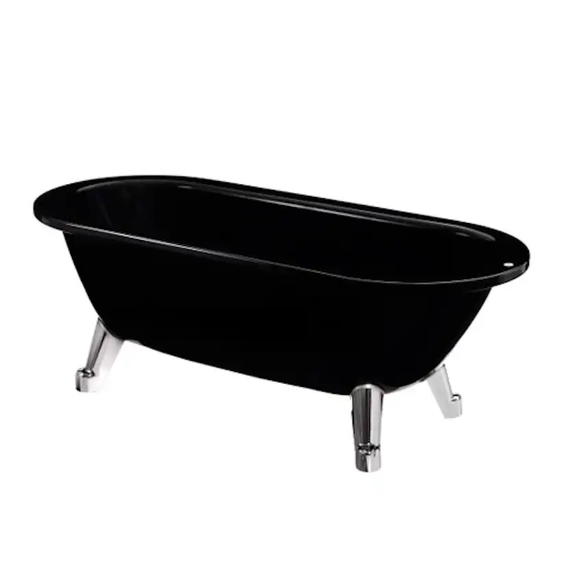 Badkar Gustavsberg 6316 Svart
