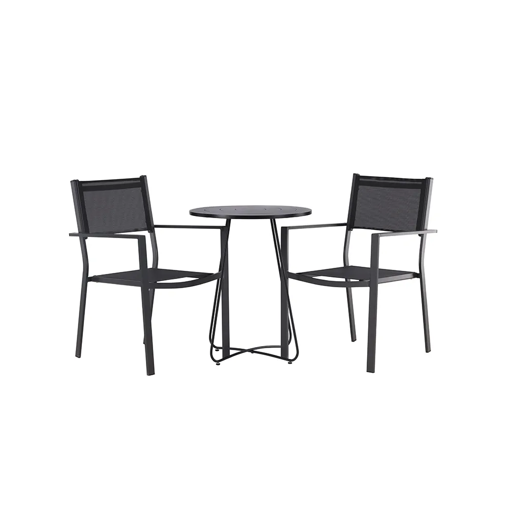 Cafégrupp Venture Home Bacong Bord med 2 Copacabana Stolar