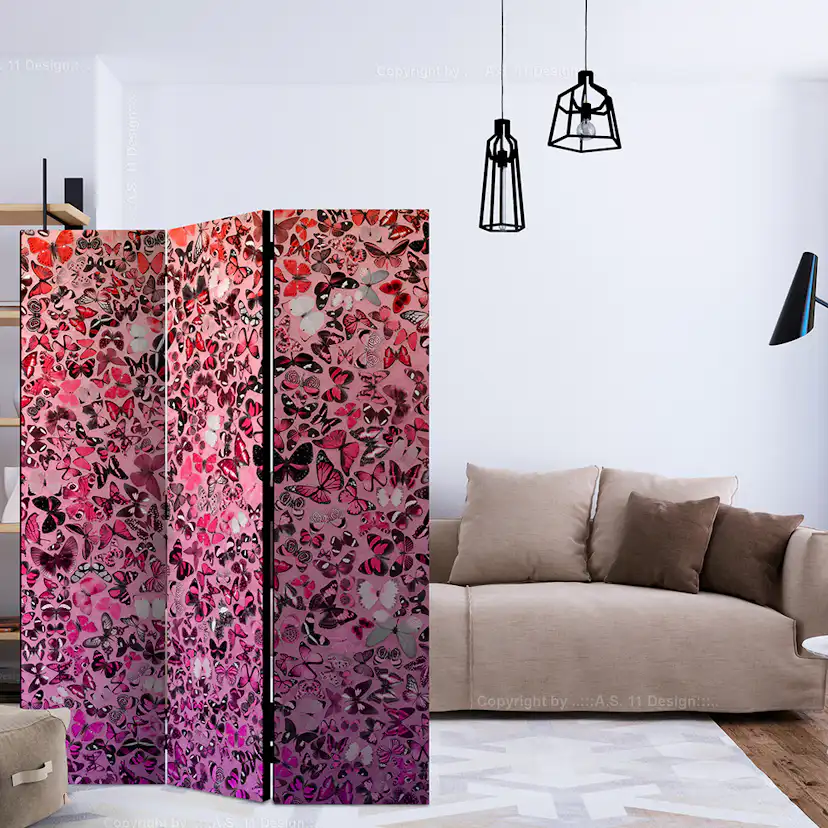 Rumsavdelare Arkiio Language Of Butterflies 135x172 cm