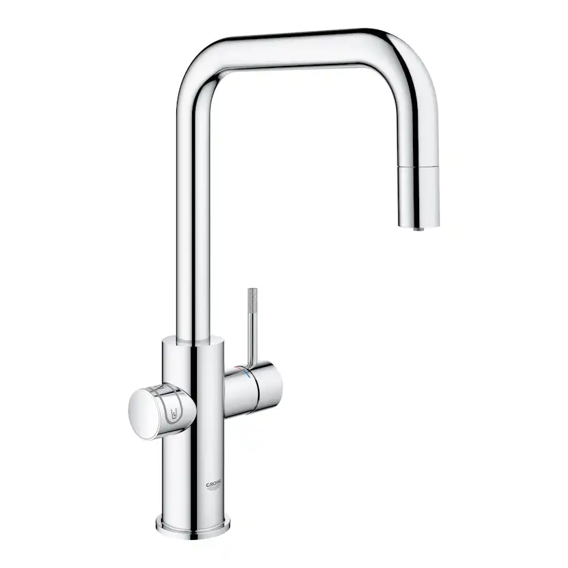Köksblandare Grohe Blue Home med utdragbar U-pip Starter Kit Bluetooth