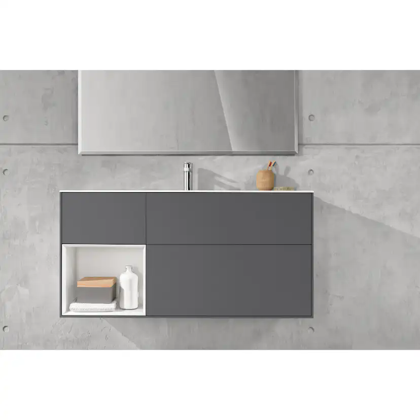 Tvättställsskåp Villeroy & Boch Finion med 3 Lådor och Hylla för Inbyggt Tvättställ