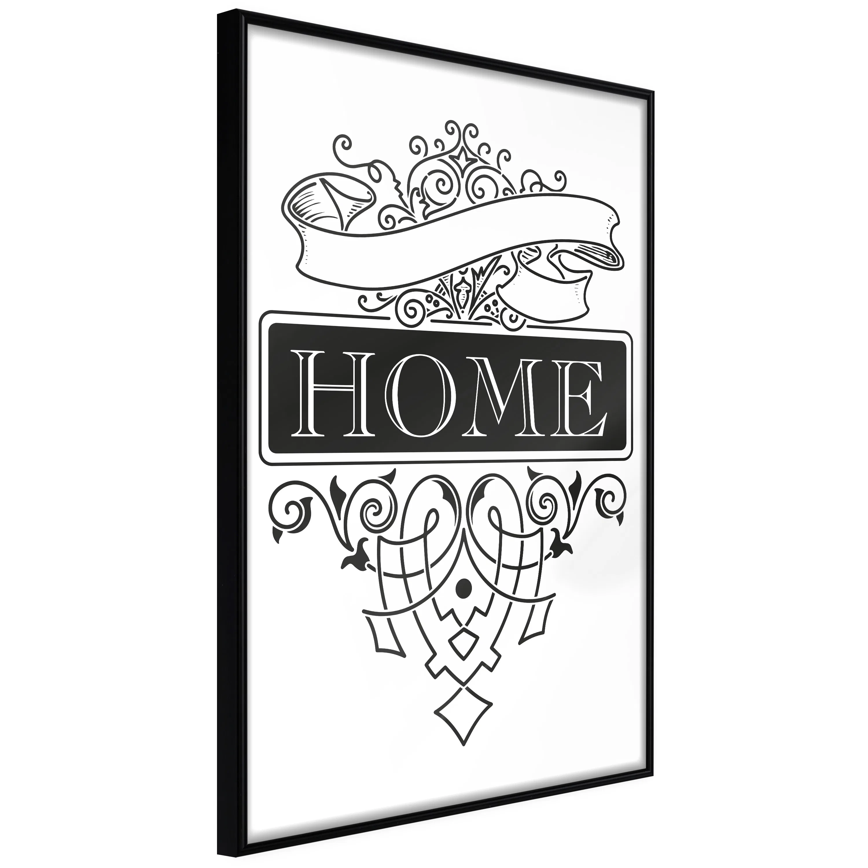 Poster Artgeist Affisch Home