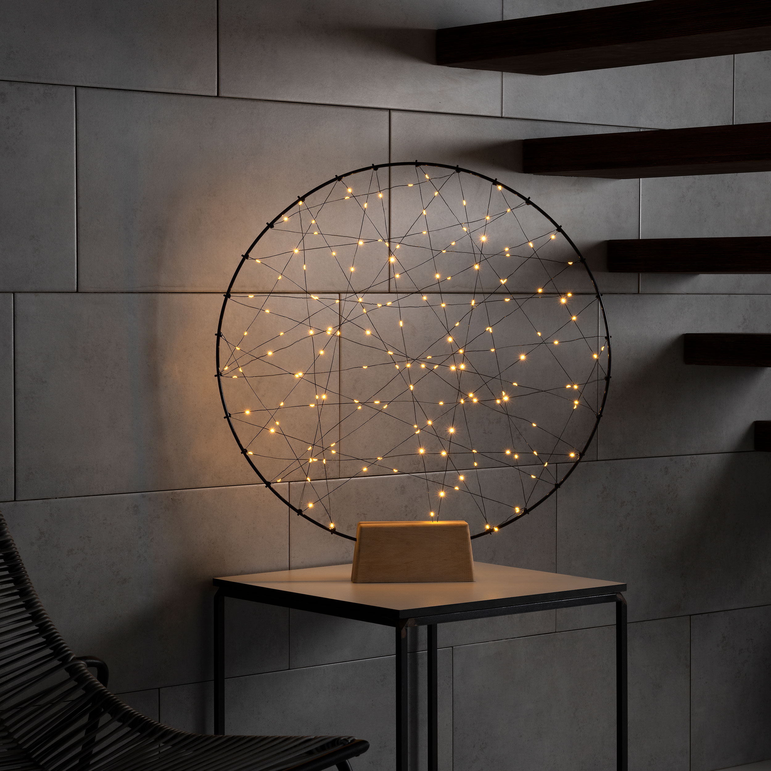 Dekorationsbelysning Gnosjö Konstsmide Rund Metallring