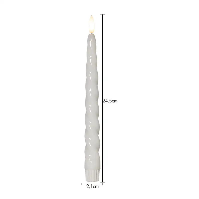 LED-Antikljus Star Trading Flamme Shine 2-pack