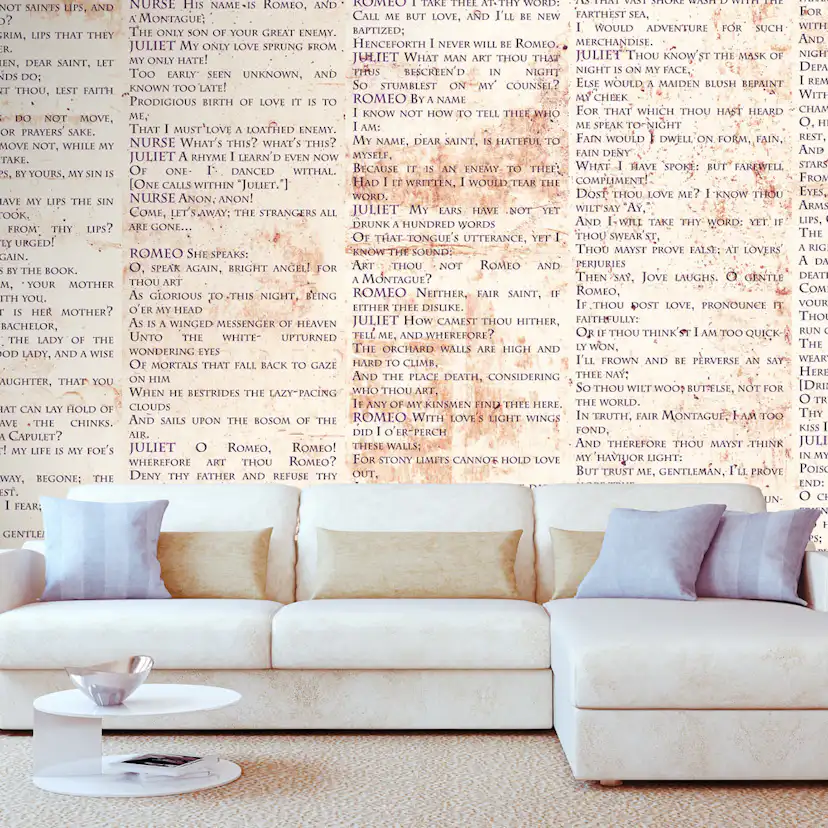Fototapet Arkiio Love Language 50x1000 cm
