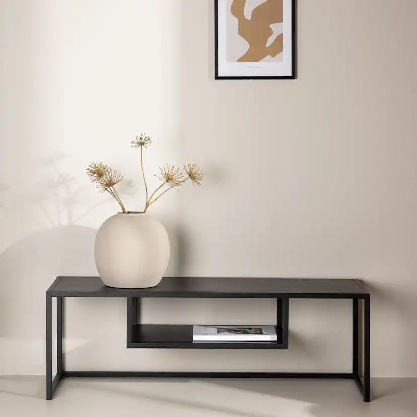 Riverside TV-Stand - Black / Black Svart