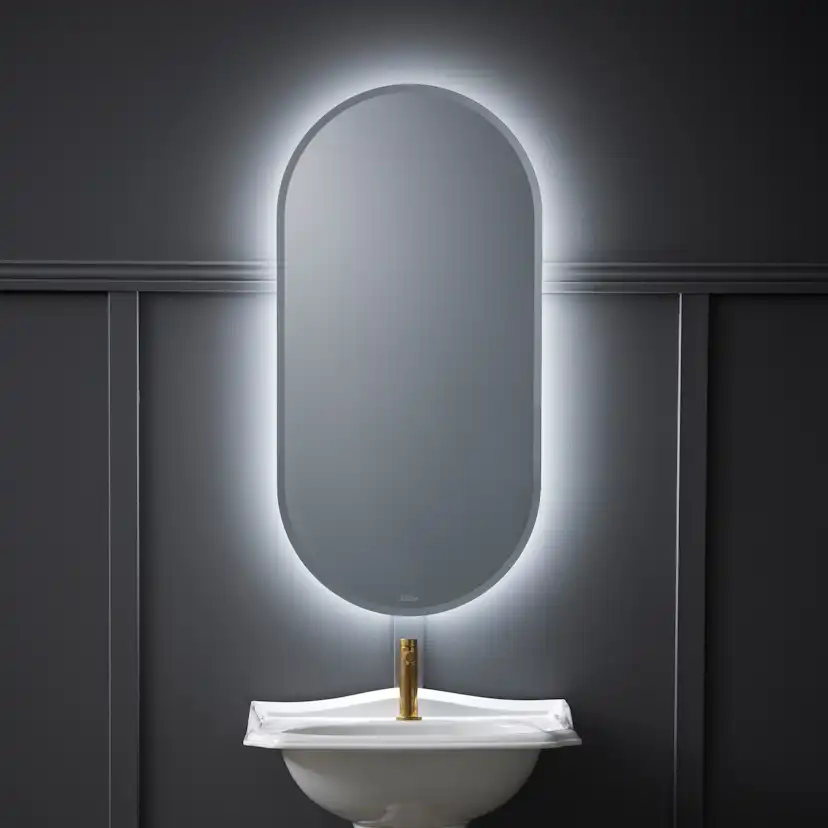 Badrumsspegel Miller Badrum Ambient Touch Classic Oval