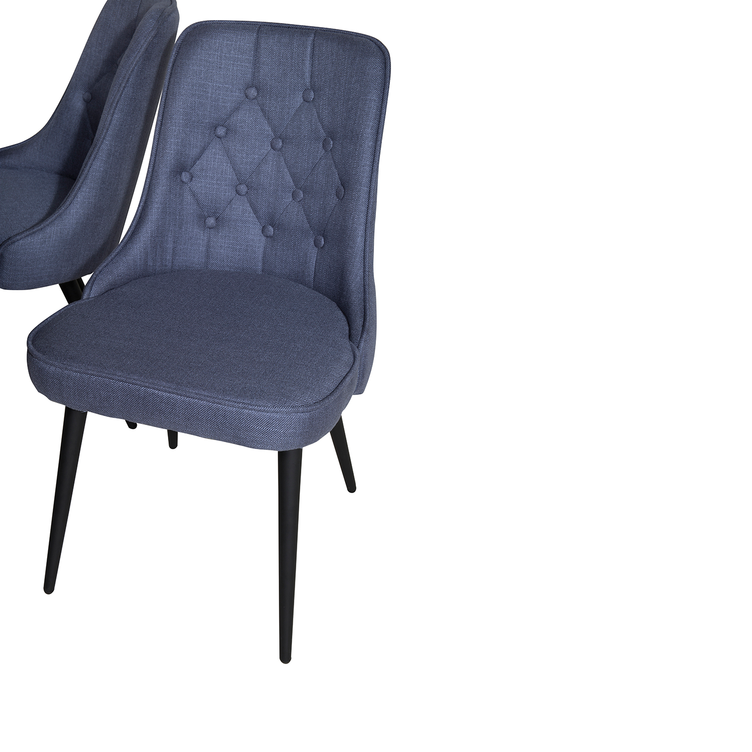 Matgrupp Venture Home Estelle 140 med 4 Vera Stolar PolyEstelletyg