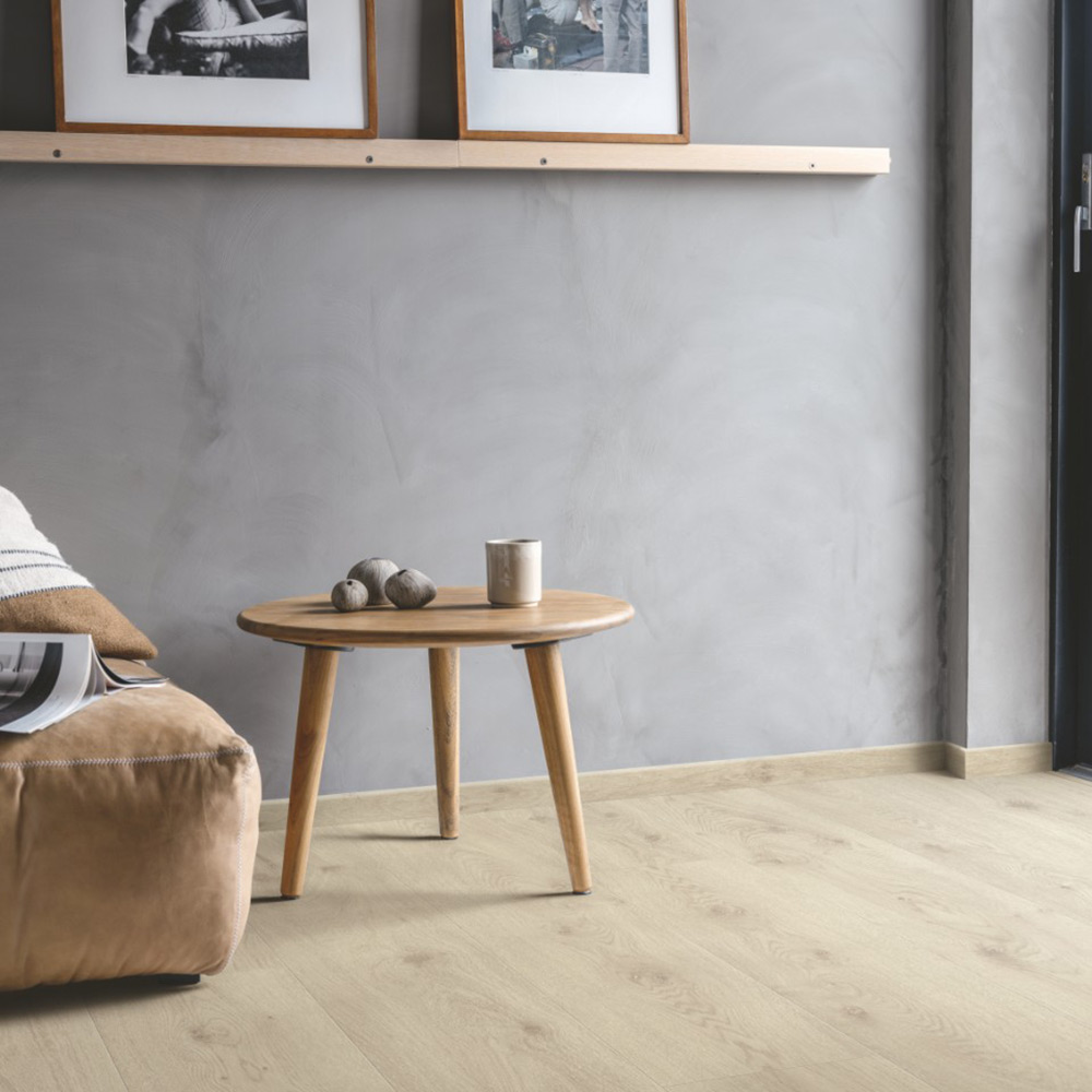 Laminatgolv Pergo Wide Long Plank Trondheim Light Grey Oak
