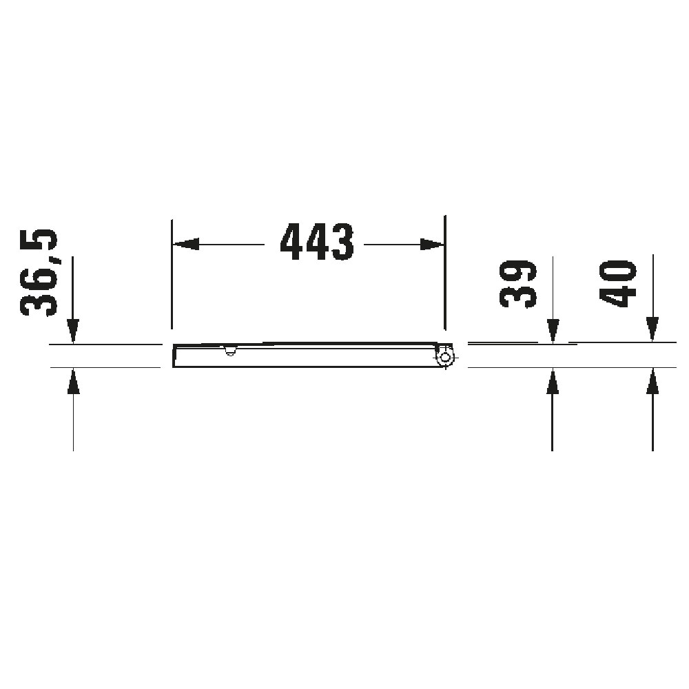 Toalettsits Duravit ME by Starck 002009 Mjukstängande