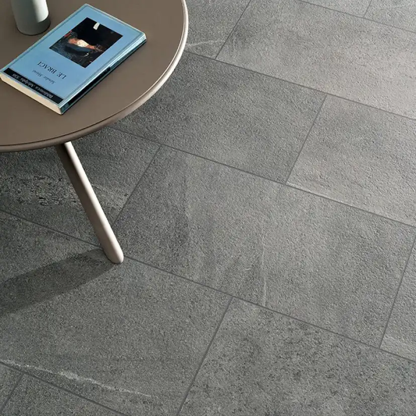 Klinker Coem Ceramiche Brit Stone Mörkgrå Grå 30x60 cm Matt