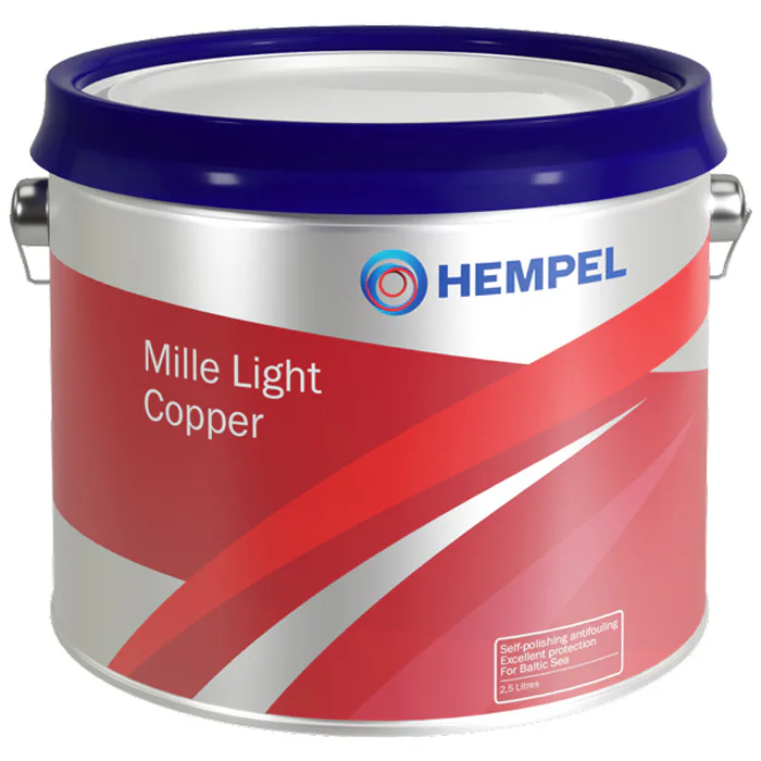 Hempel Mille Light Copper Dove White 2,5L Volym: 2,5 l, Utförande: Vit