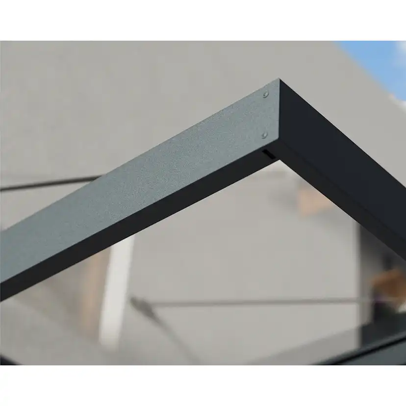 Entrétak Canopia by Palram Sophia XL Grå Klar 1,4 X 9 m