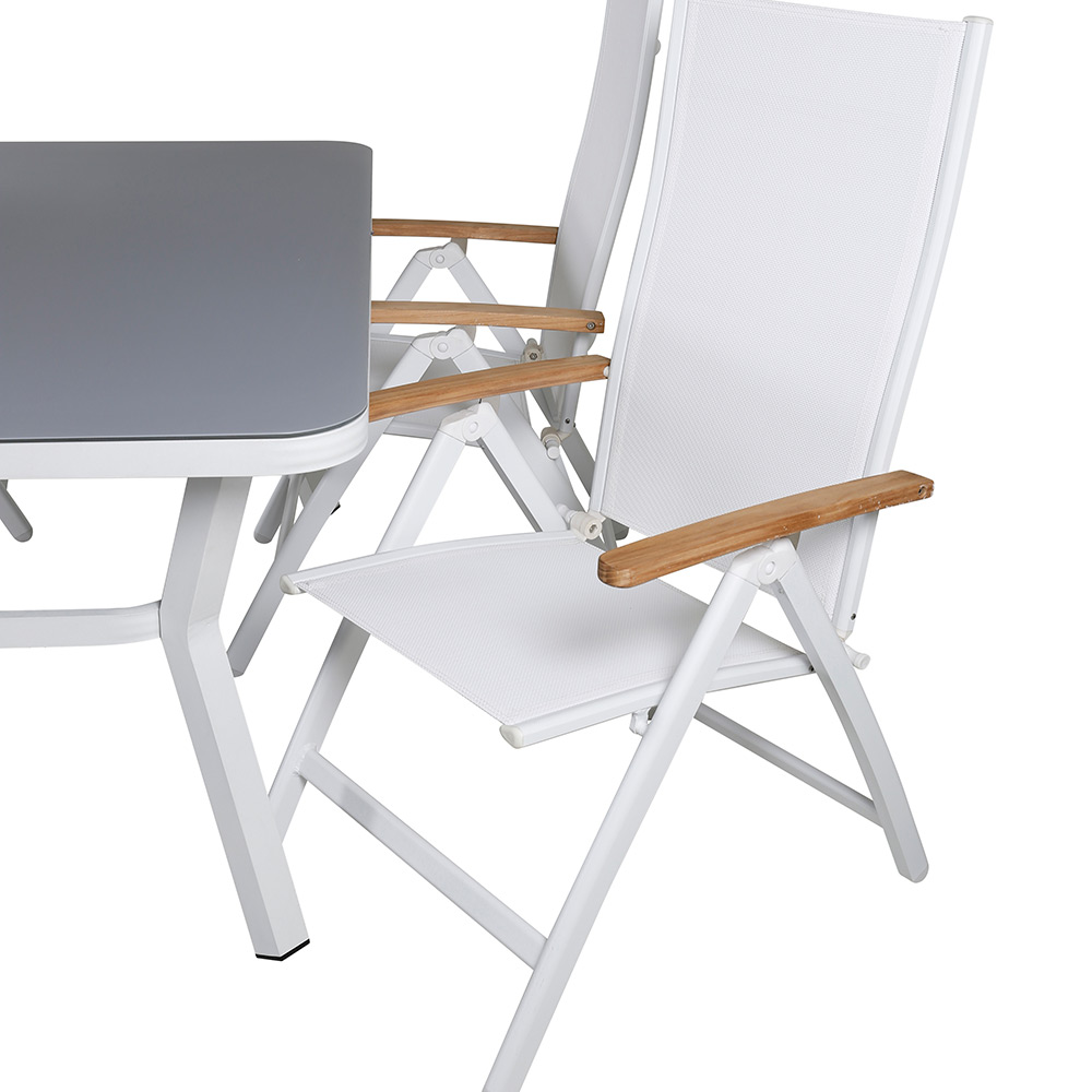 Matgrupp Venture Home Vyn med 4 Pandi Matstolar