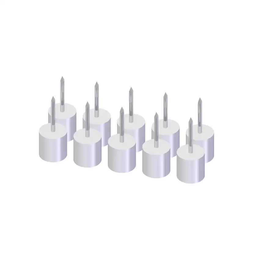 Hyllstift Lundbergs Wide 10-Pack Vit